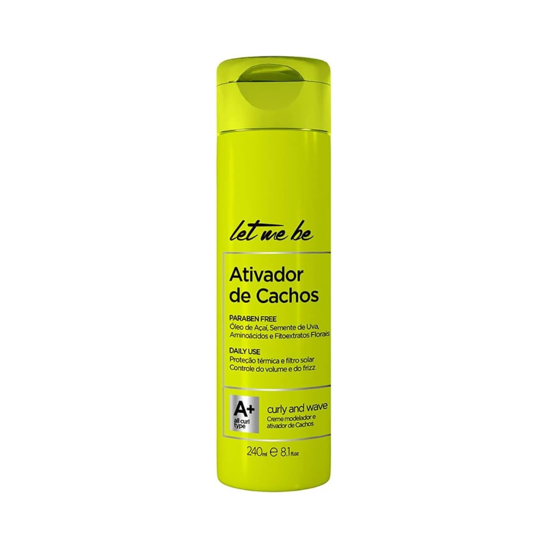 Let Me Be Cachos - Ativador de Cachos Antivolume Antifrizz 240ml