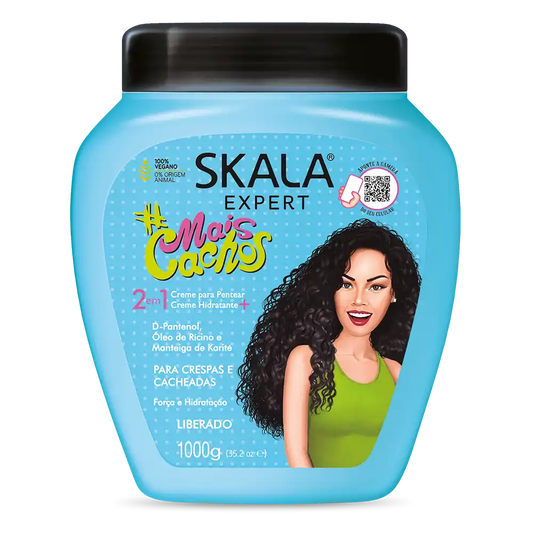 SKALA Mais Cachos: Intense Hydration & Definition for 3A-3C Curls (1kg)